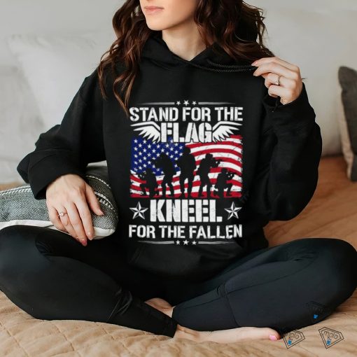 Stand for the flag kneel for the fallen veterans t shirt