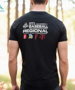 Stanford 2023 NCAA DI Baseball Regional The Road To Omaha Four Team shirt