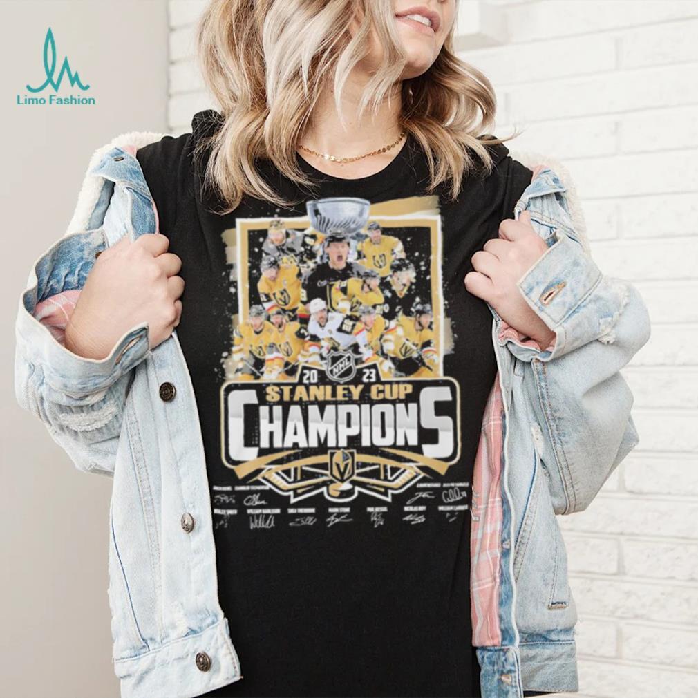 The Vegas Golden Knights Are Stanley Cup Champions 2023 Congratulations  Shirt - Limotees