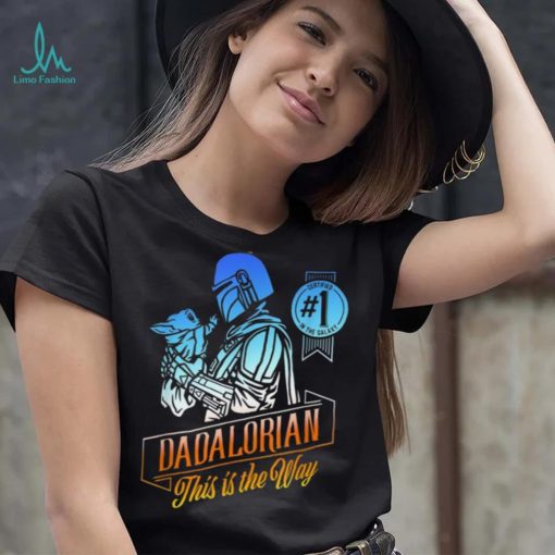 Star Wars The Mandalorian Father’s Day 1 In The Galaxy Short Sleeve T shirt