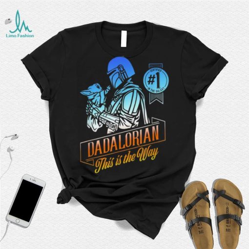 Star Wars The Mandalorian Father’s Day 1 In The Galaxy Short Sleeve T shirt