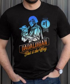 Star Wars The Mandalorian Father’s Day 1 In The Galaxy Short Sleeve T shirt