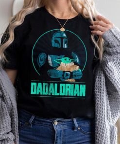 Star Wars The Mandalorian Father’s Day Dadalorian Retro Short Sleeve T shirt