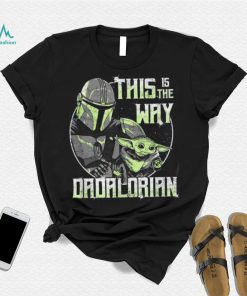 Star Wars The Mandalorian Father’s Day The Way Dad Retro Long Sleeve T shirt