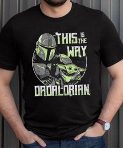 Star Wars The Mandalorian Father’s Day The Way Dad Retro Long Sleeve T shirt