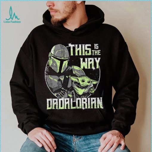 Star Wars The Mandalorian Father’s Day The Way Dad Retro Long Sleeve T shirt