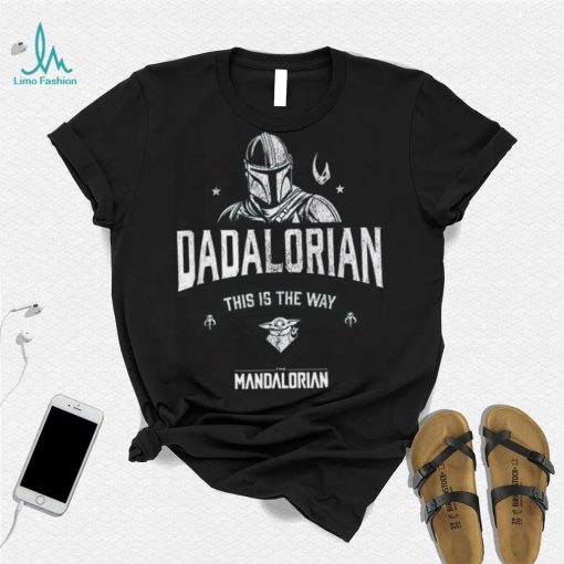 Star Wars The Mandalorian Father’s Day The Way Distressed Crewneck Sweatshirt