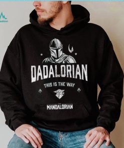 Star Wars The Mandalorian Father’s Day The Way Distressed Crewneck Sweatshirt