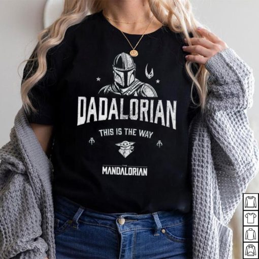 Star Wars The Mandalorian Father’s Day The Way Distressed Crewneck Sweatshirt