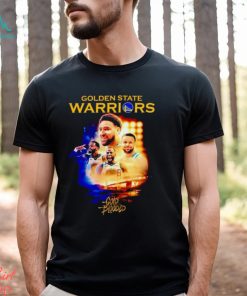 Stephen Curry and Klay Thompson and Draymond Green Golden State Warriors gold blooded Shirt