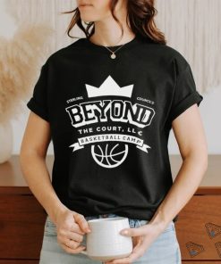 Sterling Council Beyond the court Basketball Camp logo shirt