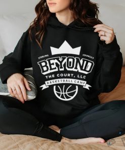 Sterling Council Beyond the court Basketball Camp logo shirt