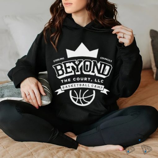 Sterling Council Beyond the court Basketball Camp logo shirt