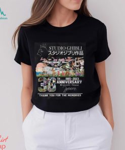 Studio Ghibli 38th Anniversary 1985 – 2023 Miyazaki Hayao Thank You For The Memories T Shirt