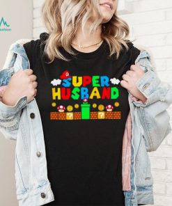 Super Husband Funny Husband Super Mario Shirt