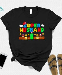 Super Husband Funny Husband Super Mario Shirt