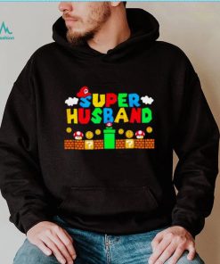 Super Husband Funny Husband Super Mario Shirt