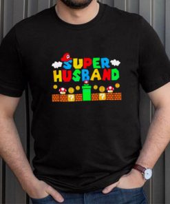 Super Husband Funny Husband Super Mario Shirt