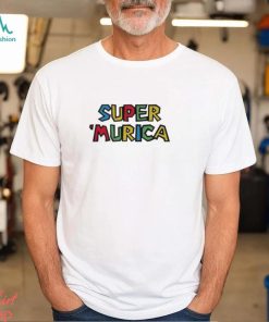 Super Murica Mario game shirt