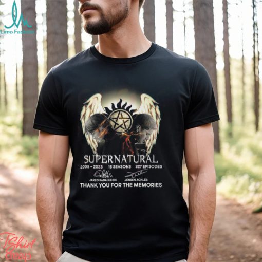 Supernatural 2005 – 2023 Thank You For The Memories T Shirt