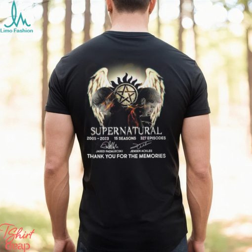 Supernatural 2005 – 2023 Thank You For The Memories T Shirt