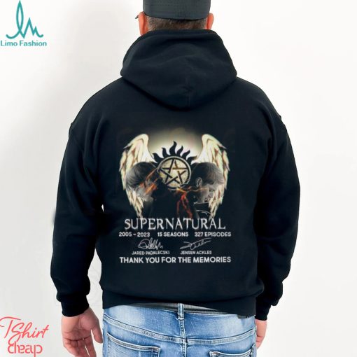 Supernatural 2005 – 2023 Thank You For The Memories T Shirt