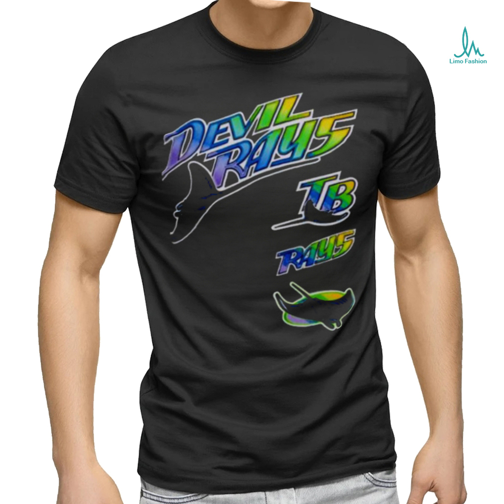 Tampa Bay Devil Rays Pro Standard Cooperstown Collection Retro Long Sleeves  T Shirt - Limotees