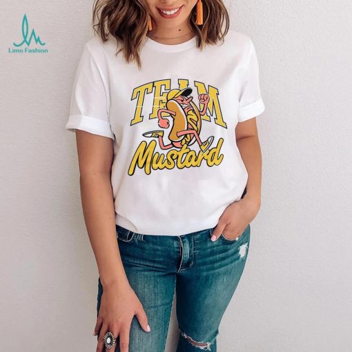 Team Mustard Hot Dog Derby shirt