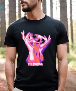 Telenova Hands Logo Black Mineral Wash Long Sleeves T Shirt