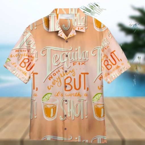 Tequila Aloha Hawaiian Shirt Summer Gift Beach Shirt