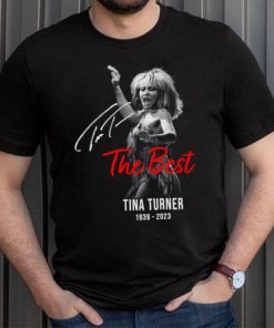 Thank You For The Memories Tina Turner Cotton Black All Size Unisex Shirt
