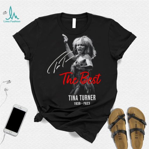 Thank You For The Memories Tina Turner Cotton Black All Size Unisex Shirt