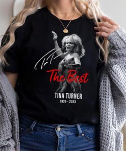 Thank You For The Memories Tina Turner Cotton Black All Size Unisex Shirt