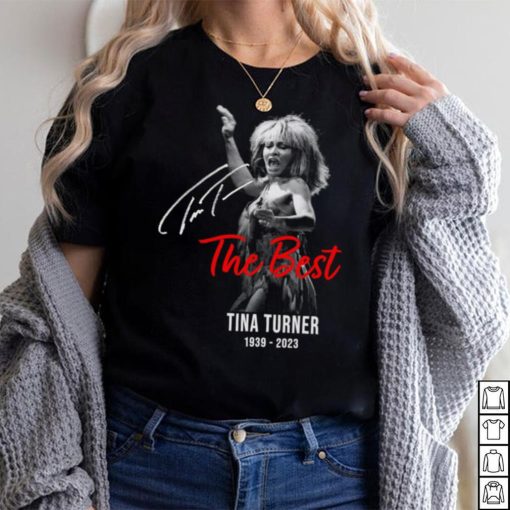 Thank You For The Memories Tina Turner Cotton Black All Size Unisex Shirt
