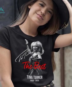 Thank You For The Memories Tina Turner Cotton Black All Size Unisex Shirt