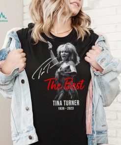 Thank You For The Memories Tina Turner Cotton Black All Size Unisex Shirt