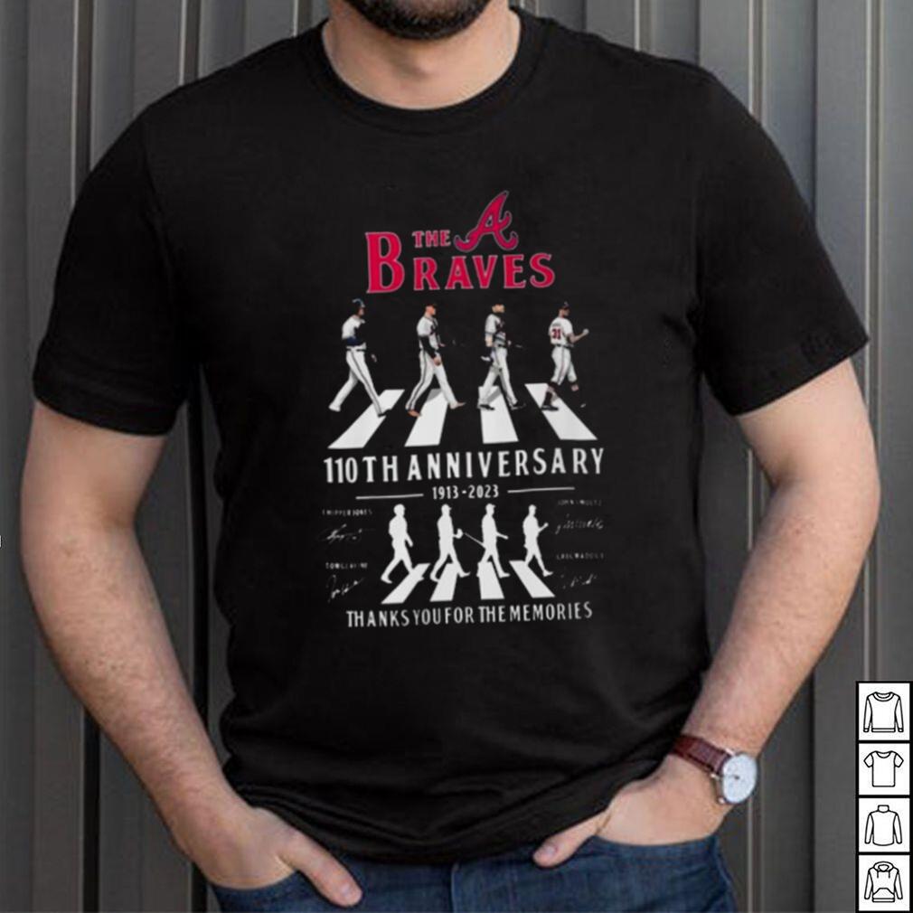 The Braves abbey road 110th anniversary 1913-2023 thanks you for