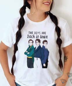 The Boys are back in town cartoon shirt