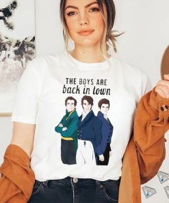 The Boys are back in town cartoon shirt