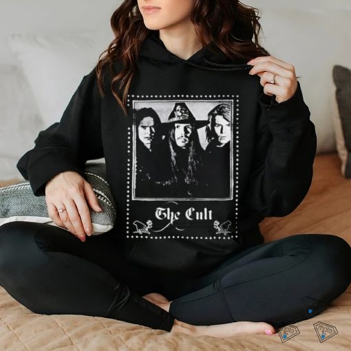 The Cult Faded Vintage Style Fan Design Shirt