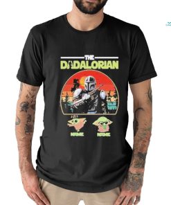 The Dadalorian Baby Yoda Personalized Name Custom Star Wars shirt, hoodie, sweater, long sleeve and tank top The Dadalorian Baby Yoda Personalized Name Custom Star Wars shirt