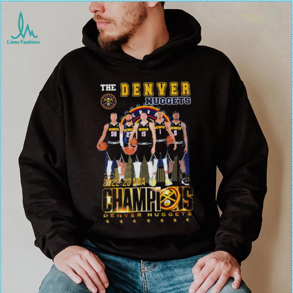 The Denver Nuggets Are The 2022-23 NBA Champions Vintage T-Shirt