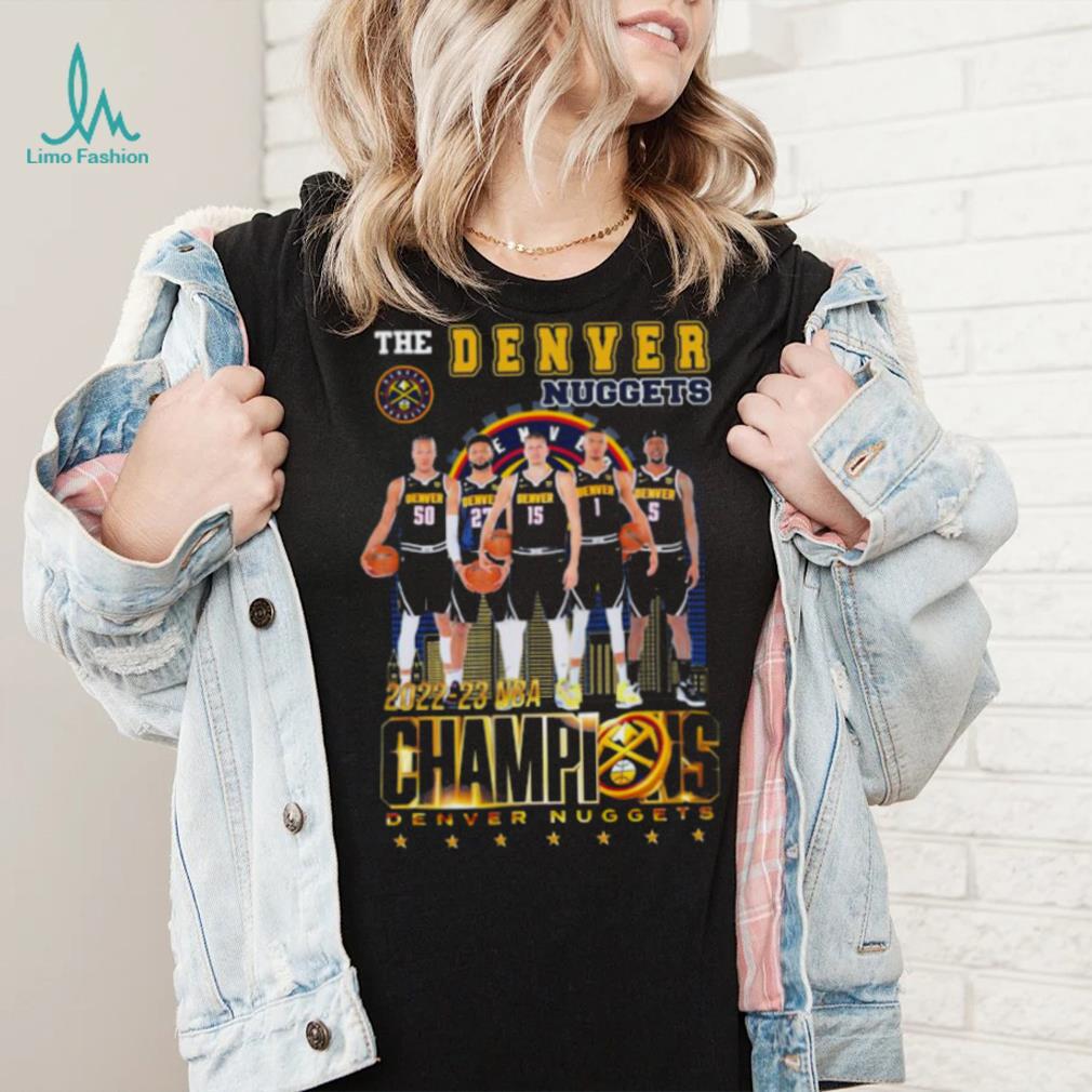 The Denver Nuggets Are The 2022-23 NBA Champions Vintage Shirt