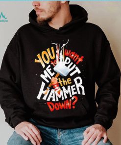 The Hammer Down Thor Marvel shirt