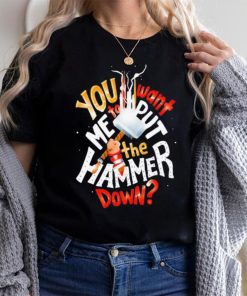 The Hammer Down Thor Marvel shirt