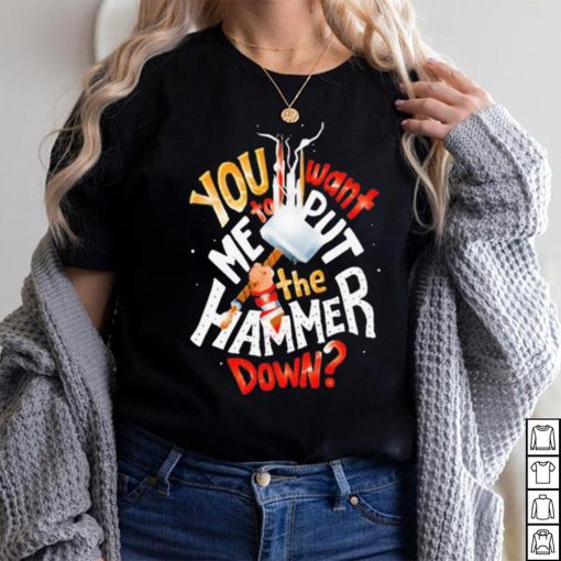 The Hammer Down Thor Marvel shirt