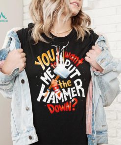 The Hammer Down Thor Marvel shirt