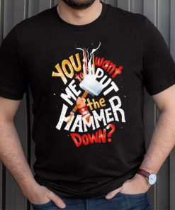 The Hammer Down Thor Marvel shirt