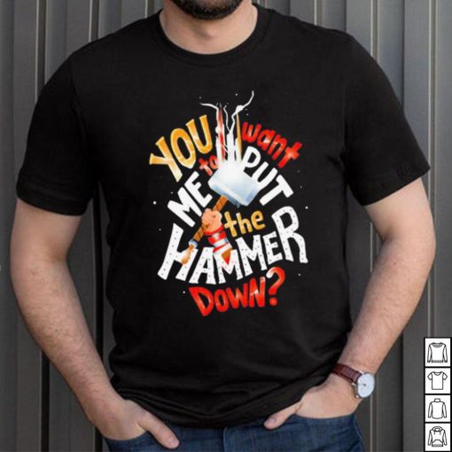 The Hammer Down Thor Marvel shirt