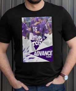 The Horned Frogs TCU Advance To The 2023 NCAA Super Regionals Road To Omaha Shirt